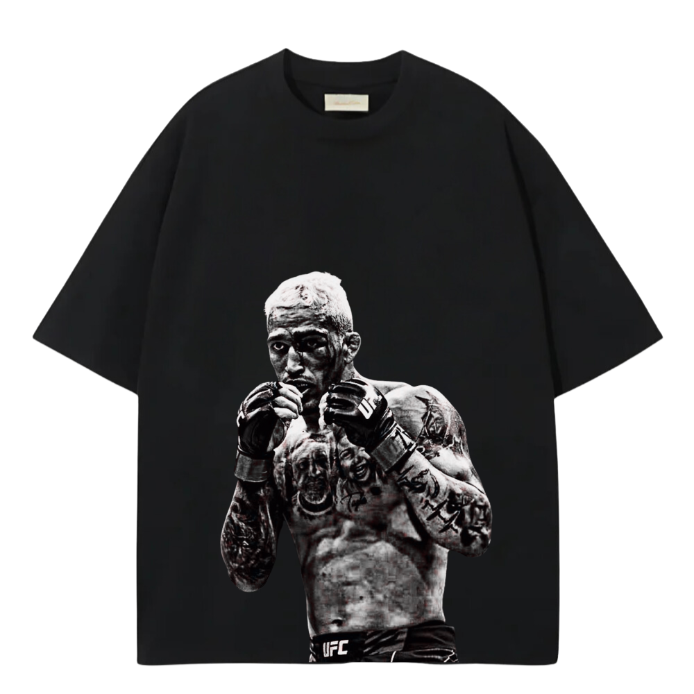 SCARY CHARLES OLIVEIRA OVERSIZE TEE