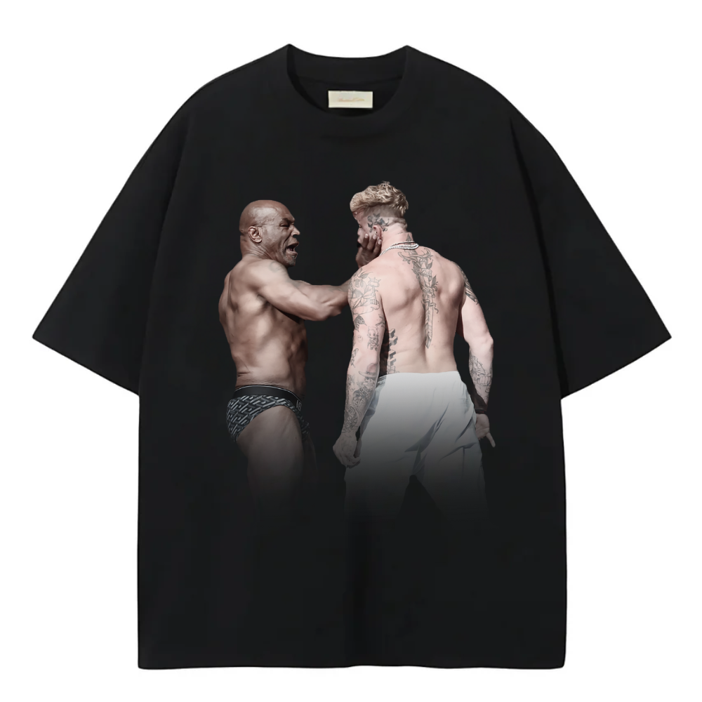 MIKE TYSON X JAKE PAUL OVERSIZE TEE