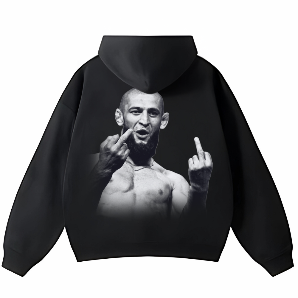 ANGRY KHAMZAT CHIMAEV OVERSIZED HOODIE